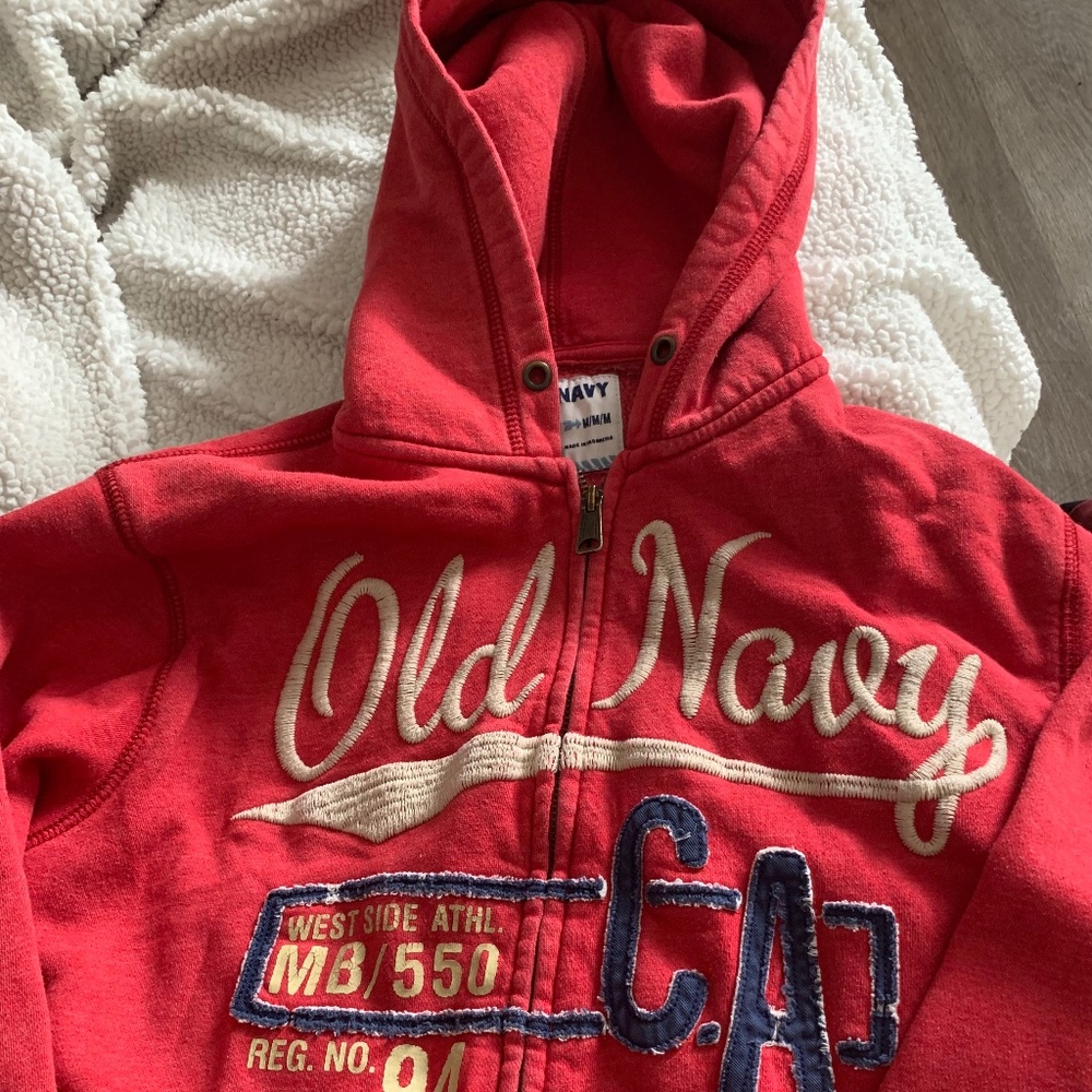 Old Navy zip up hoodie